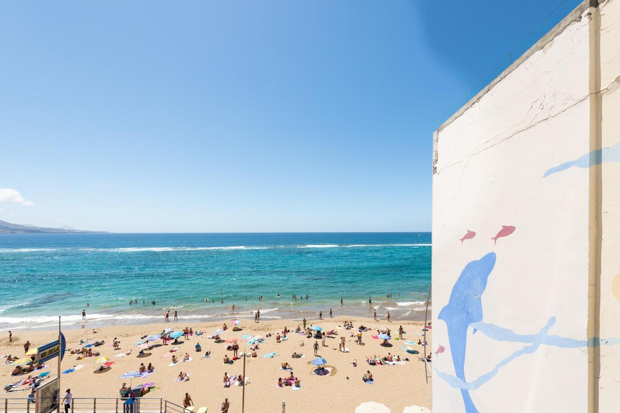 Front Line With Nice Terrace By Canariasgetaway Las Palmas de Gran Canaria Exteriér fotografie